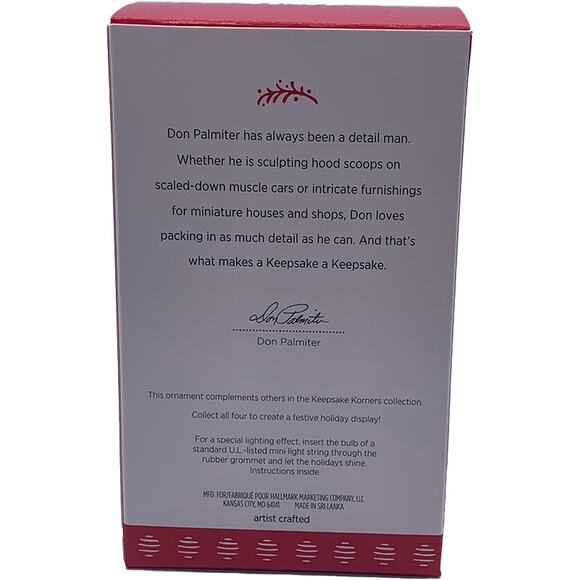 Hallmark Keepsake Korners 2017 Tannenbaum's Department Store Ornament in Box - Picture 2 of 6